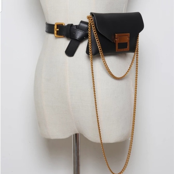 luckyday99 Handbags - NEW MODENA Leather Belt Bag Crossbody Shoulder